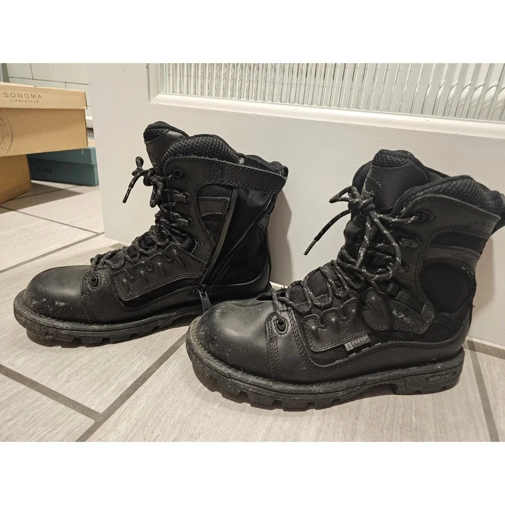 Thorogood The Deuce Series Waterproof 6″ Tactical Side Zip Mens Size 7 Womens 9